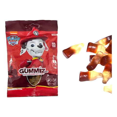 Nickelodeon Paw Patrol Gummiz Cola Bottles 12 x 70g (case) - Out of Date